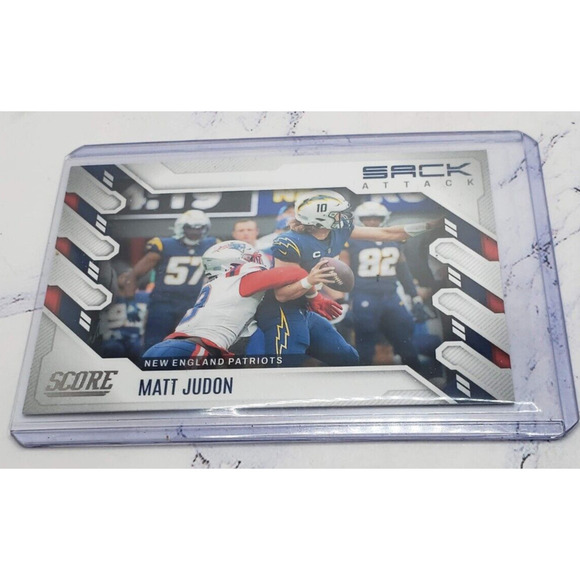 2022 Score Sack Attack Matt Judon #SA-MJ Patriots - Picture 3 of 4